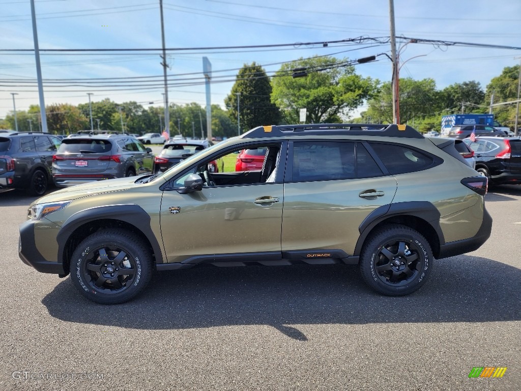 2024 Outback Wilderness - Autumn Green Metallic / Titanium Gray photo #3