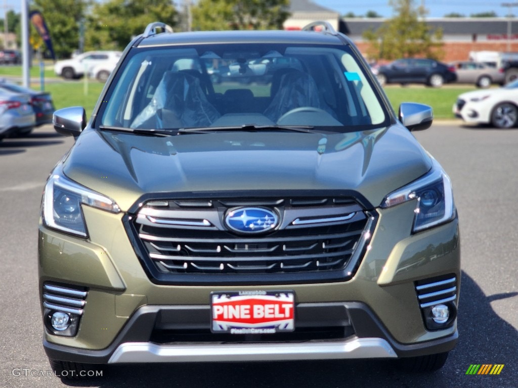 2023 Forester Touring - Autumn Green Metallic / Black photo #2