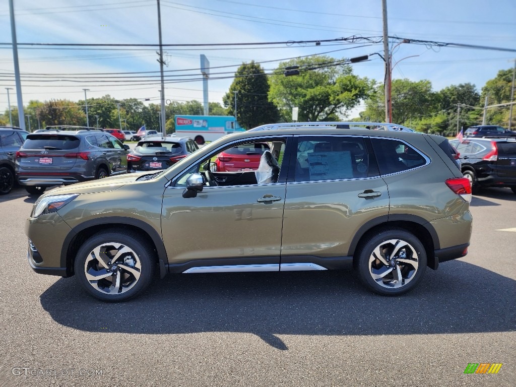 2023 Forester Touring - Autumn Green Metallic / Black photo #3