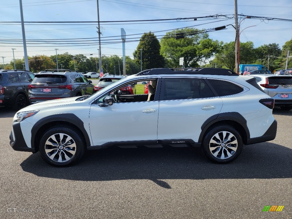 Crystal White Pearl 2024 Subaru Outback Limited XT Exterior Photo #146586858