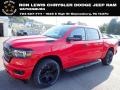 Flame Red 2024 Ram 1500 Big Horn Night Edition Crew Cab 4x4