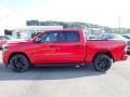 2024 Flame Red Ram 1500 Big Horn Night Edition Crew Cab 4x4  photo #2