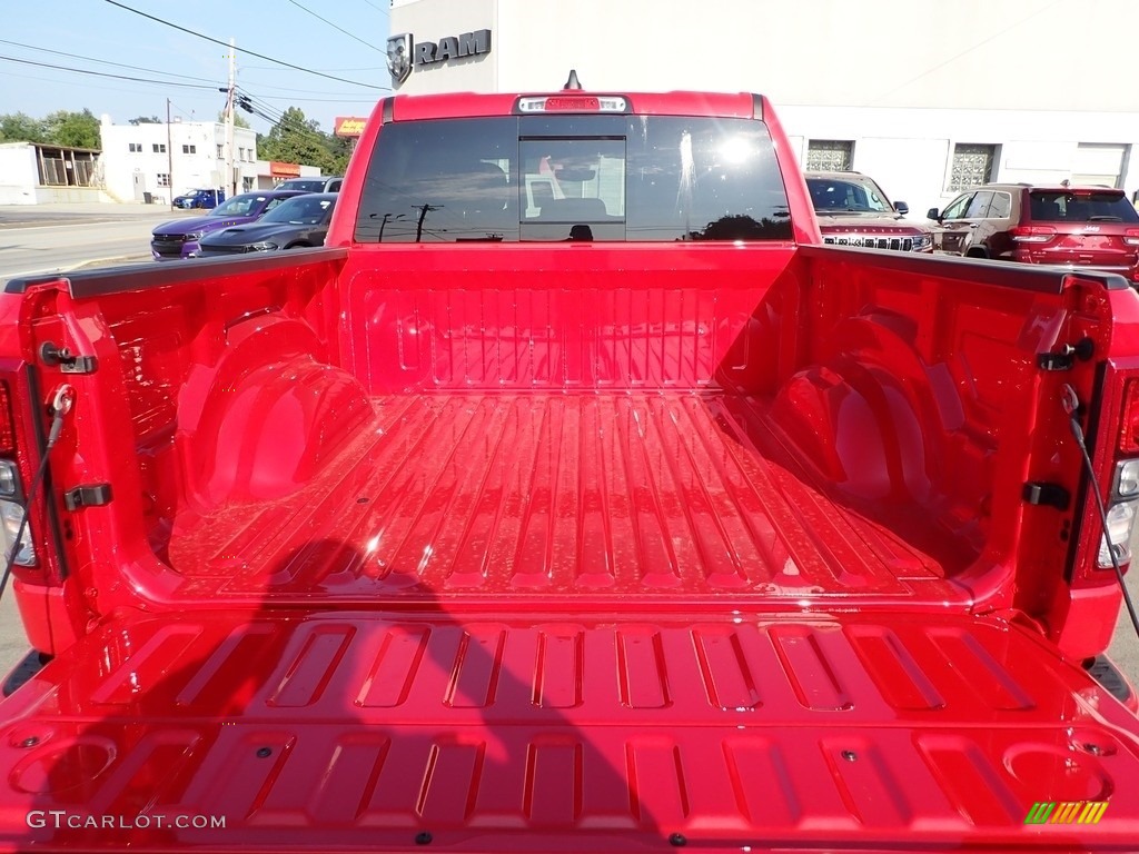 2024 1500 Big Horn Night Edition Crew Cab 4x4 - Flame Red / Black photo #6