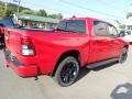 2024 Flame Red Ram 1500 Big Horn Night Edition Crew Cab 4x4  photo #7