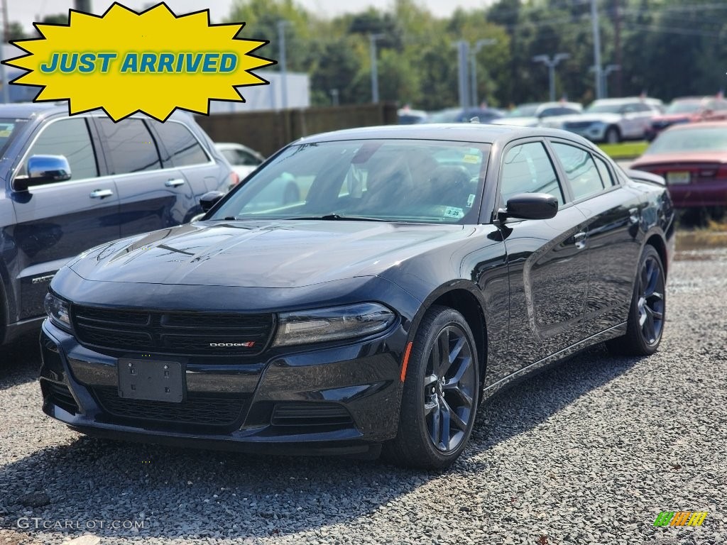 Pitch Black Dodge Charger