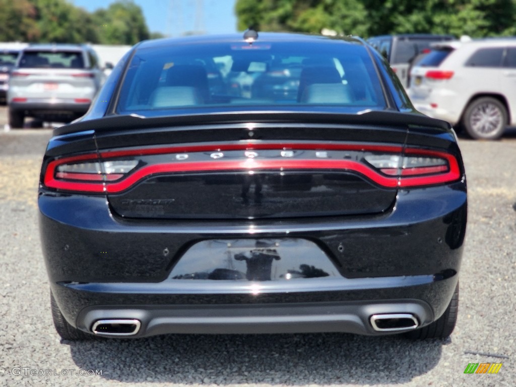 2019 Charger SXT - Pitch Black / Black photo #4