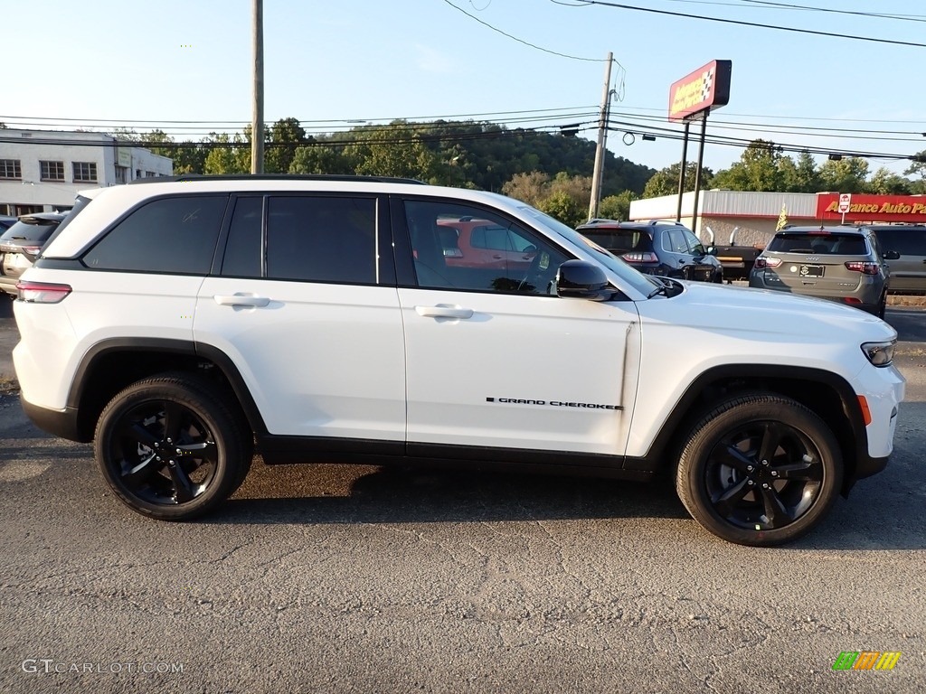 Bright White 2024 Jeep Grand Cherokee Altitude X 4x4 Exterior Photo #146587481
