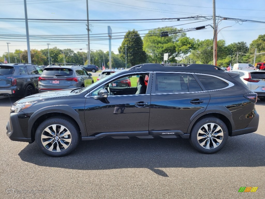 2024 Outback Limited - Crystal Black Silica / Slate Black photo #3