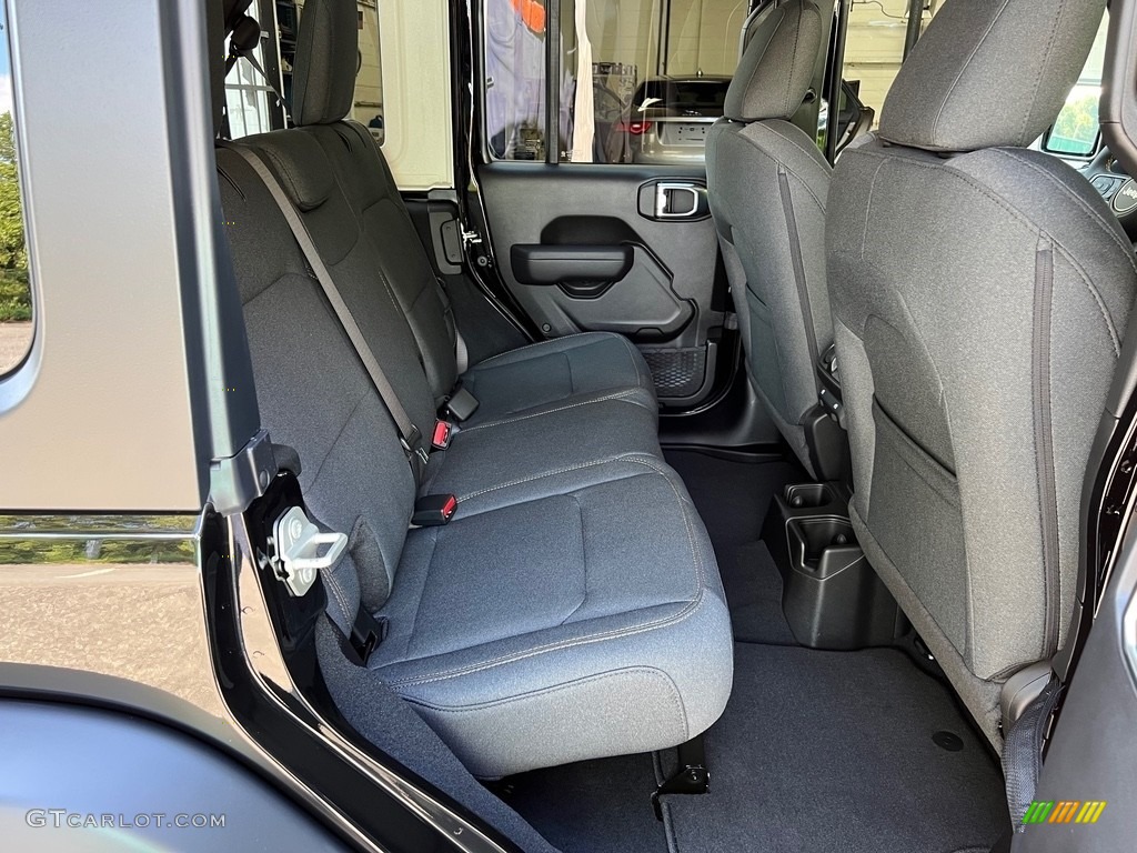 2024 Jeep Wrangler 4-Door Sport S 4xe Hybrid Rear Seat Photo #146587936