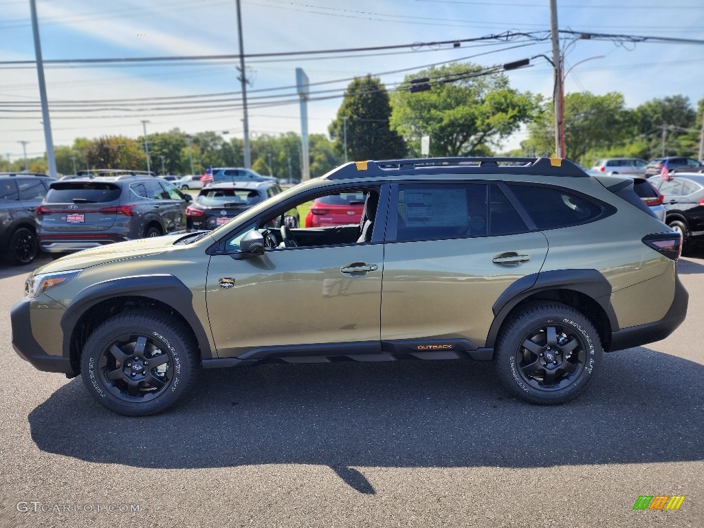 Autumn Green Metallic 2024 Subaru Outback Wilderness Exterior Photo #146587950