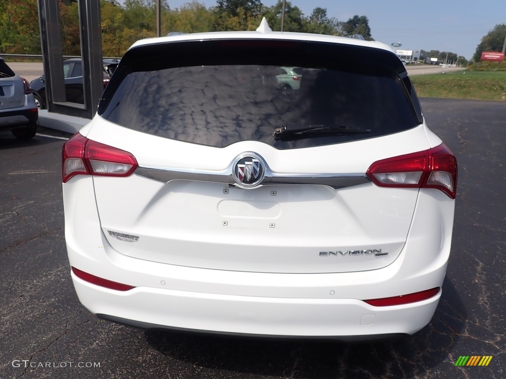2019 Envision Essence AWD - Summit White / Light Neutral photo #5