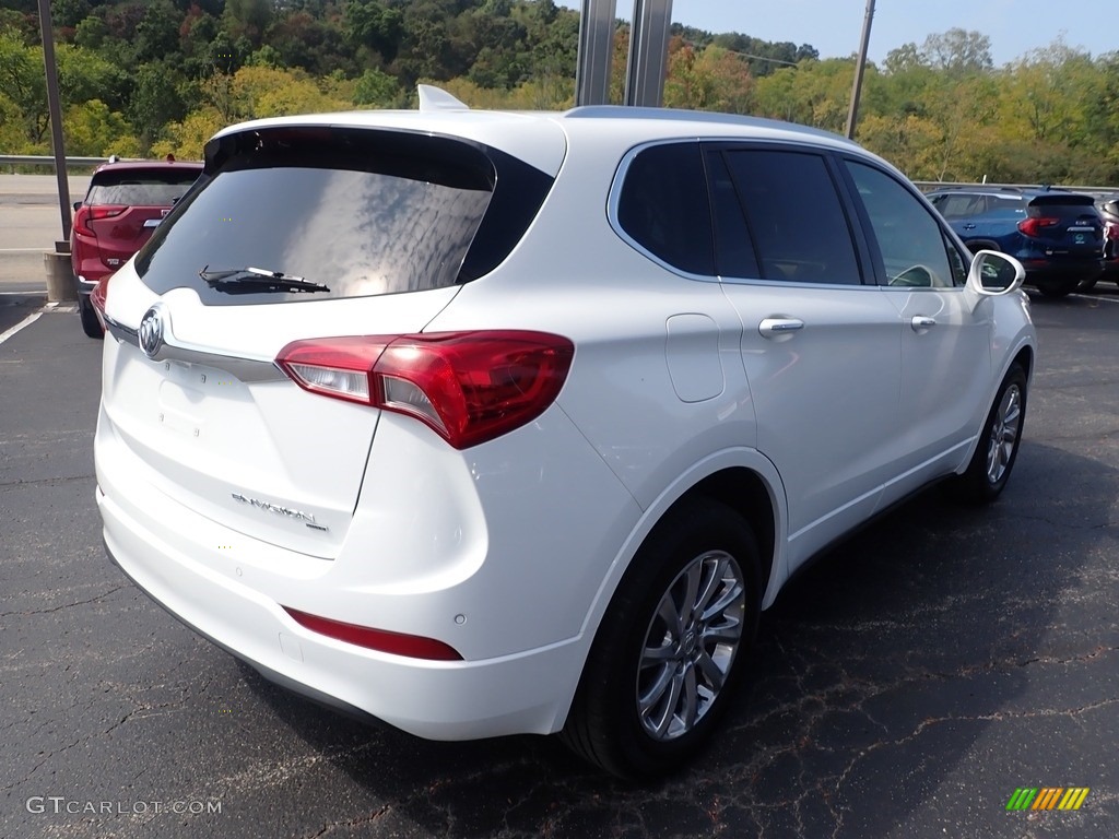 2019 Envision Essence AWD - Summit White / Light Neutral photo #6