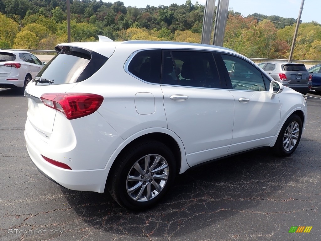2019 Envision Essence AWD - Summit White / Light Neutral photo #7