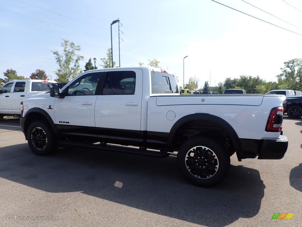 2023 2500 Rebel Crew Cab 4x4 - Bright White / Black photo #3