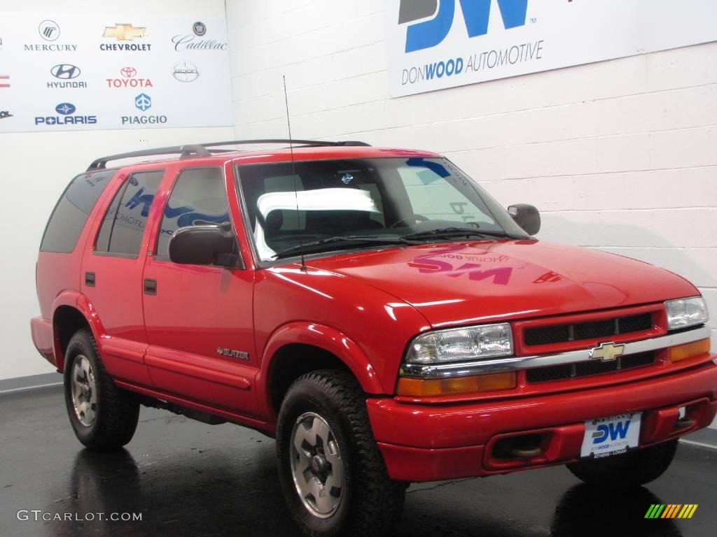 Victory Red Chevrolet Blazer