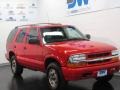 2003 Victory Red Chevrolet Blazer LS 4x4  photo #1