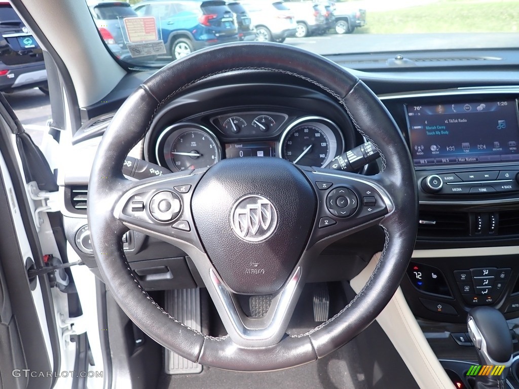 2019 Envision Essence AWD - Summit White / Light Neutral photo #28