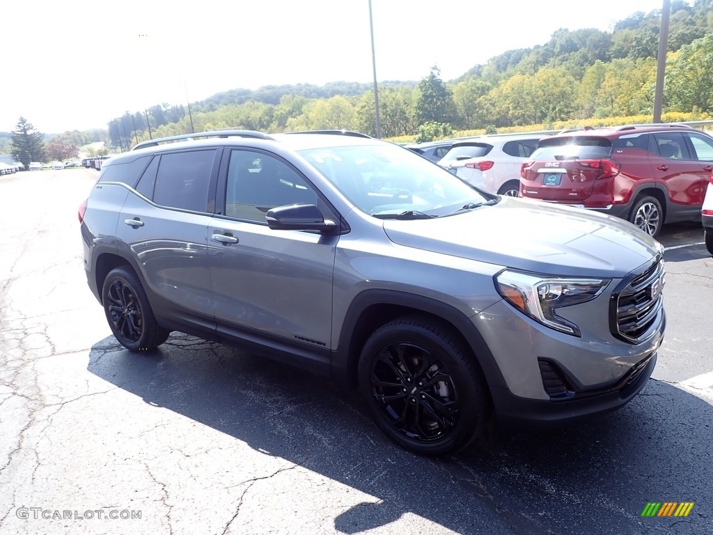 2021 Terrain SLE AWD - Satin Steel Metallic / Jet Black photo #9