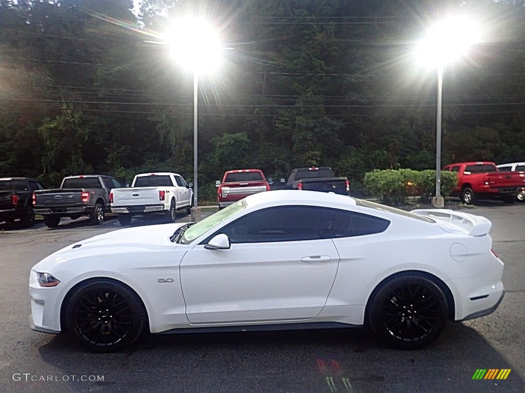 2019 Mustang GT Fastback - Oxford White / Ebony photo #6