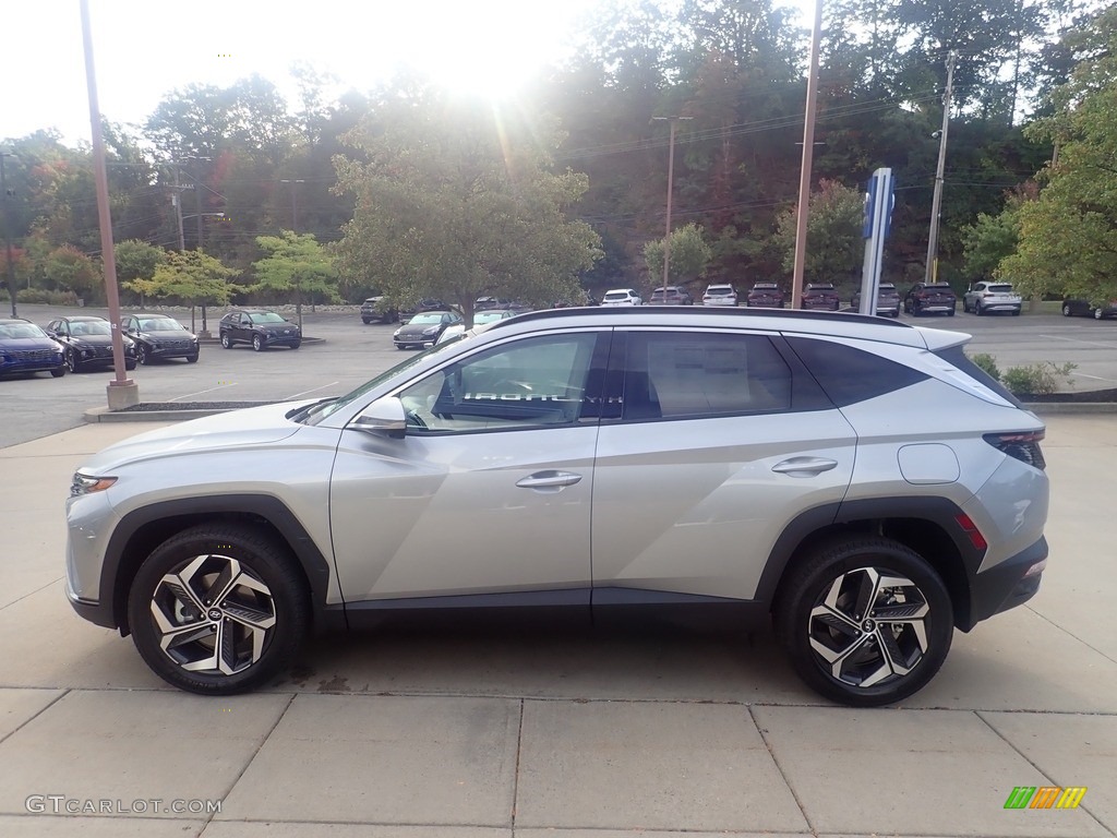 Shimmering Silver 2024 Hyundai Tucson Limited AWD Exterior Photo #146588724