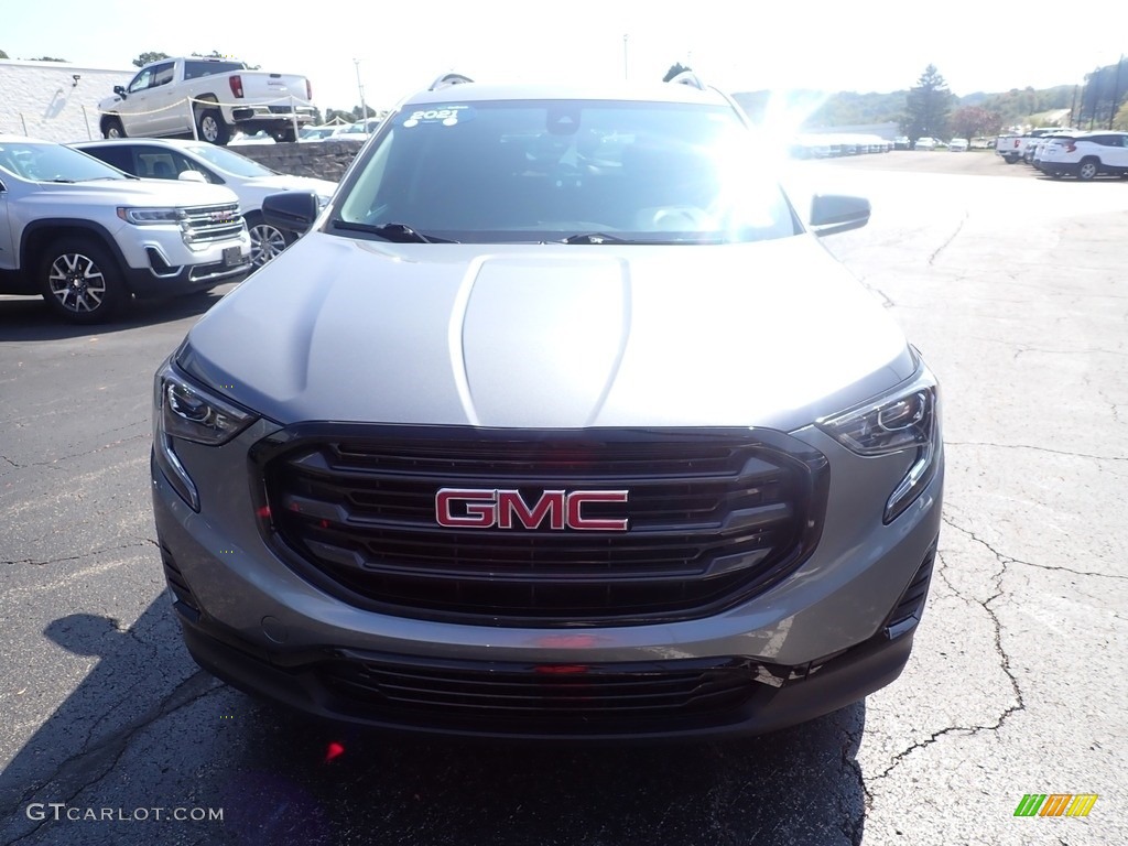 2021 Terrain SLE AWD - Satin Steel Metallic / Jet Black photo #11