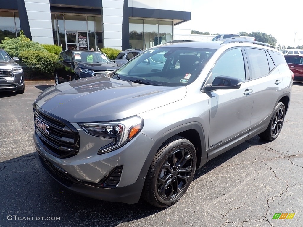 2021 Terrain SLE AWD - Satin Steel Metallic / Jet Black photo #12