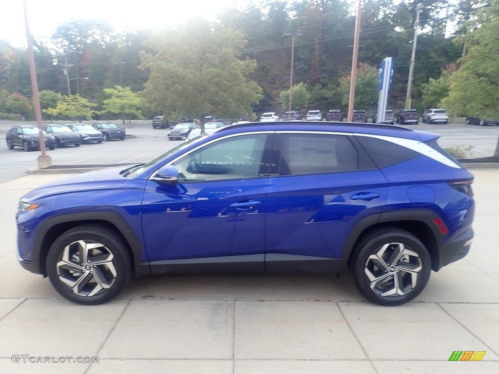 2024 Tucson Limited AWD - Intense Blue / Black photo #6