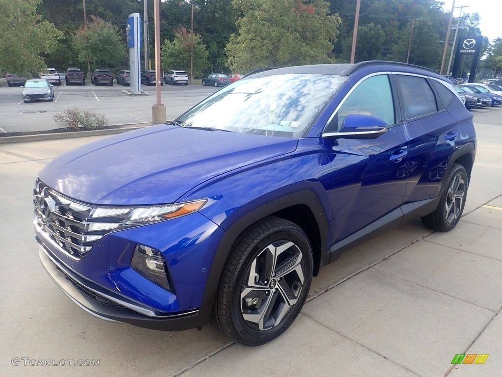 2024 Tucson Limited AWD - Intense Blue / Black photo #7