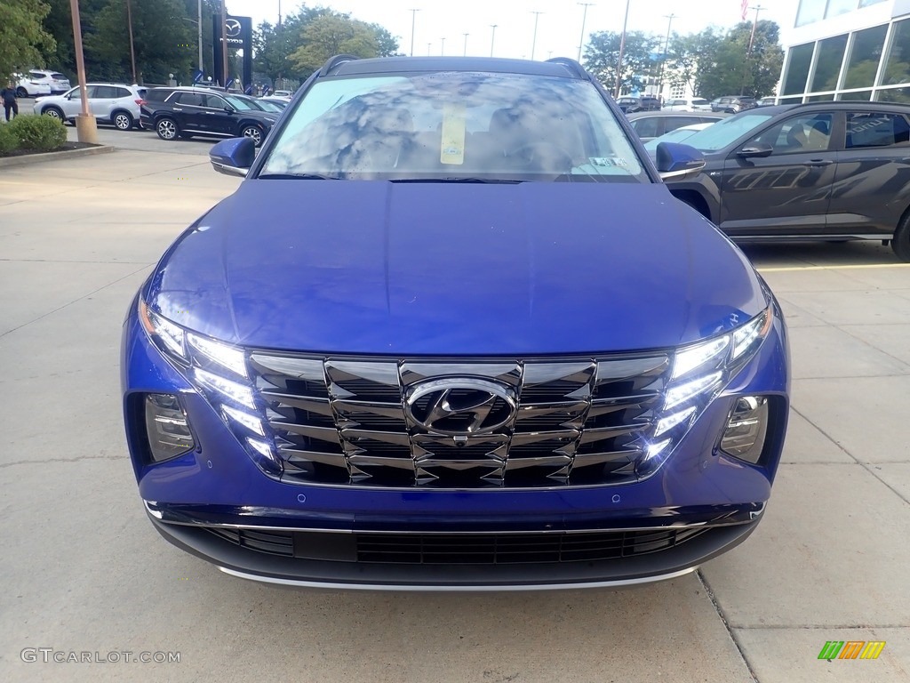 2024 Tucson Limited AWD - Intense Blue / Black photo #8