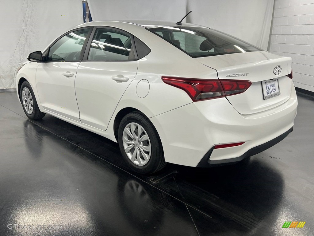 Frost White Pearl 2020 Hyundai Accent SE Exterior Photo #146589496