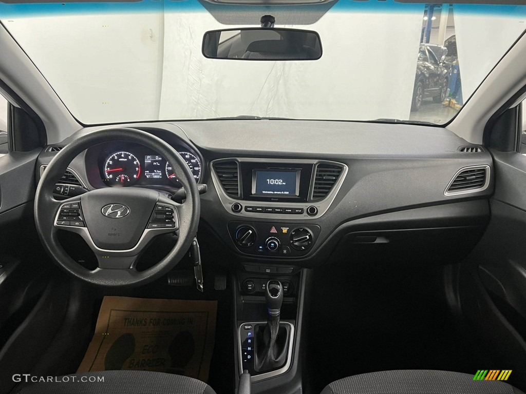 2020 Hyundai Accent SE Black Dashboard Photo #146589565