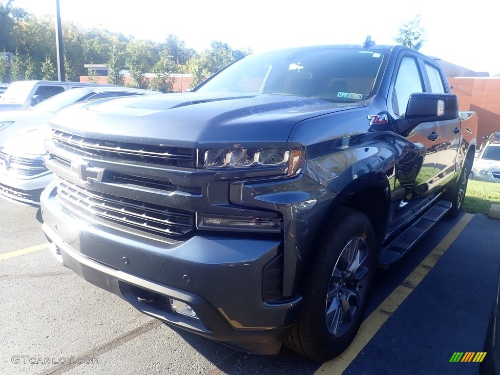 2022 Silverado 1500 Limited RST Crew Cab 4x4 - Shadow Gray Metallic / Jet Black photo #1