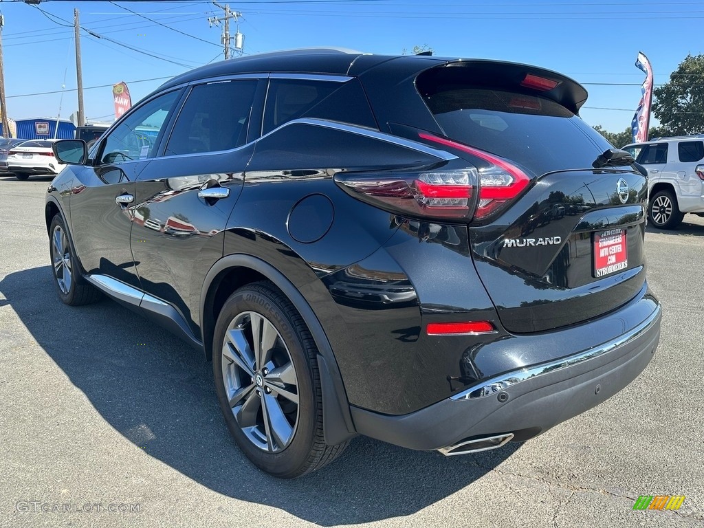 Magnetic Black Pearl 2021 Nissan Murano Platinum AWD Exterior Photo #146589855