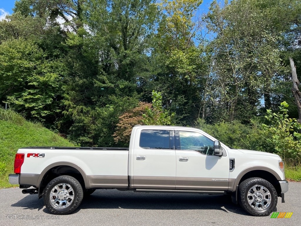 Star White 2020 Ford F350 Super Duty King Ranch Crew Cab 4x4 Exterior Photo #146589898