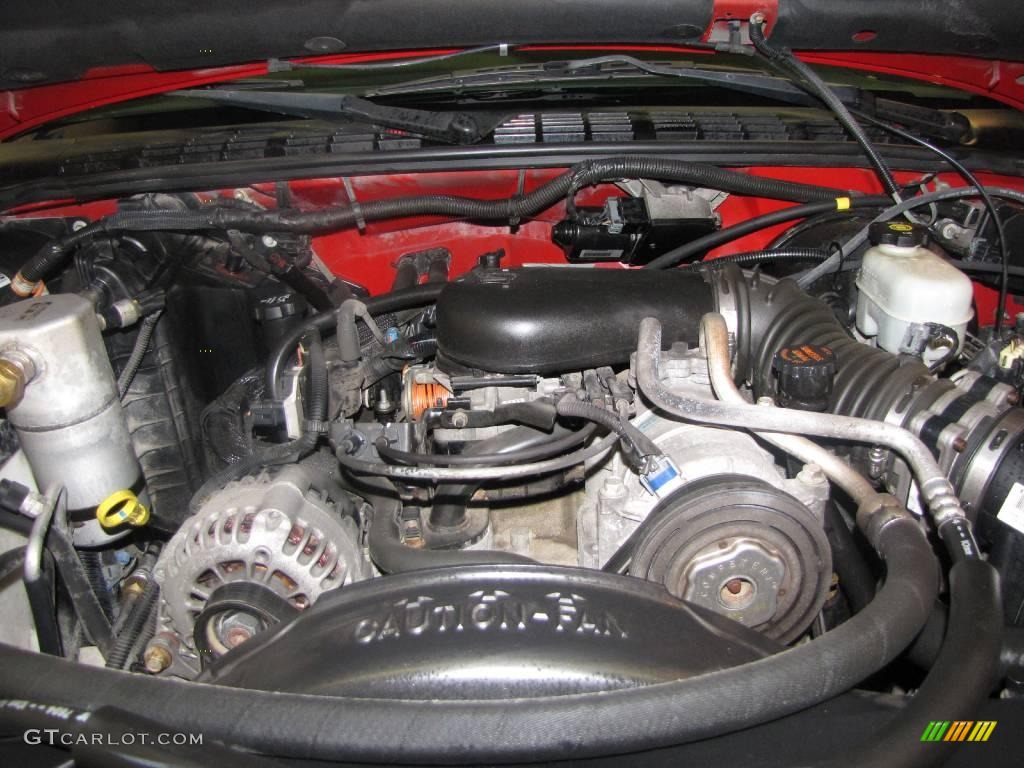 2003 Blazer LS 4x4 - Victory Red / Graphite photo #21