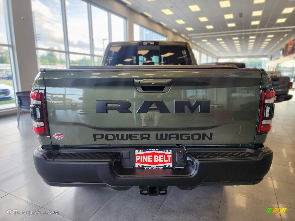 2023 2500 Power Wagon Crew Cab 4x4 - Olive Green Pearl / Black photo #5