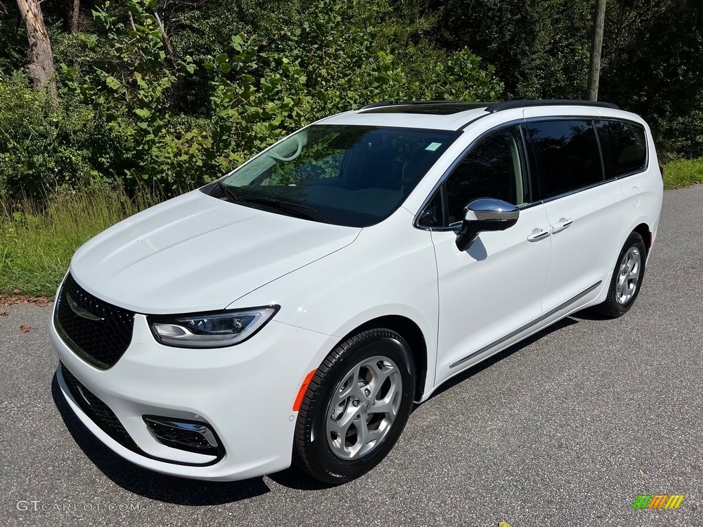 2023 Pacifica Limited - Bright White / Black/Alloy photo #2