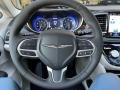 2023 Chrysler Pacifica Black/Alloy Interior Steering Wheel Photo