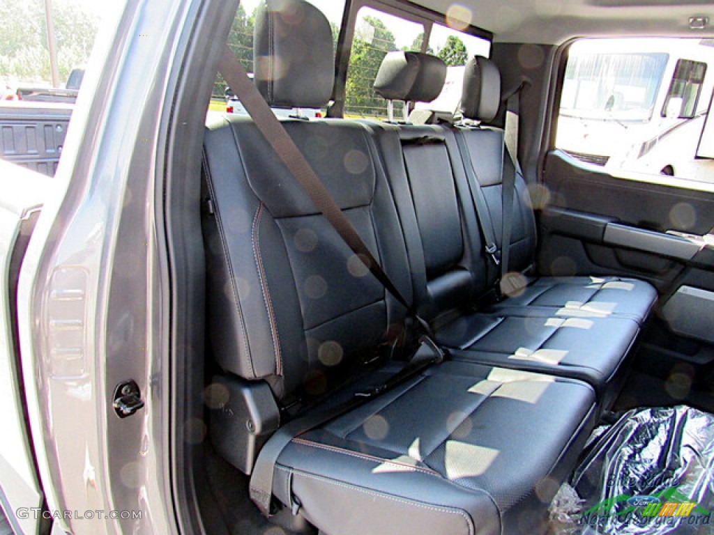 Black Onyx Interior 2023 Ford F250 Super Duty Lariat Crew Cab 4x4 Photo #146591468