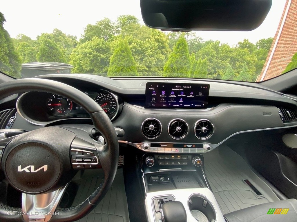 2023 Kia Stinger GT2 Black Dashboard Photo #146591552