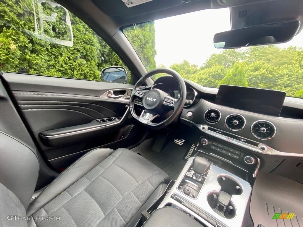2023 Kia Stinger GT2 Black Dashboard Photo #146591644
