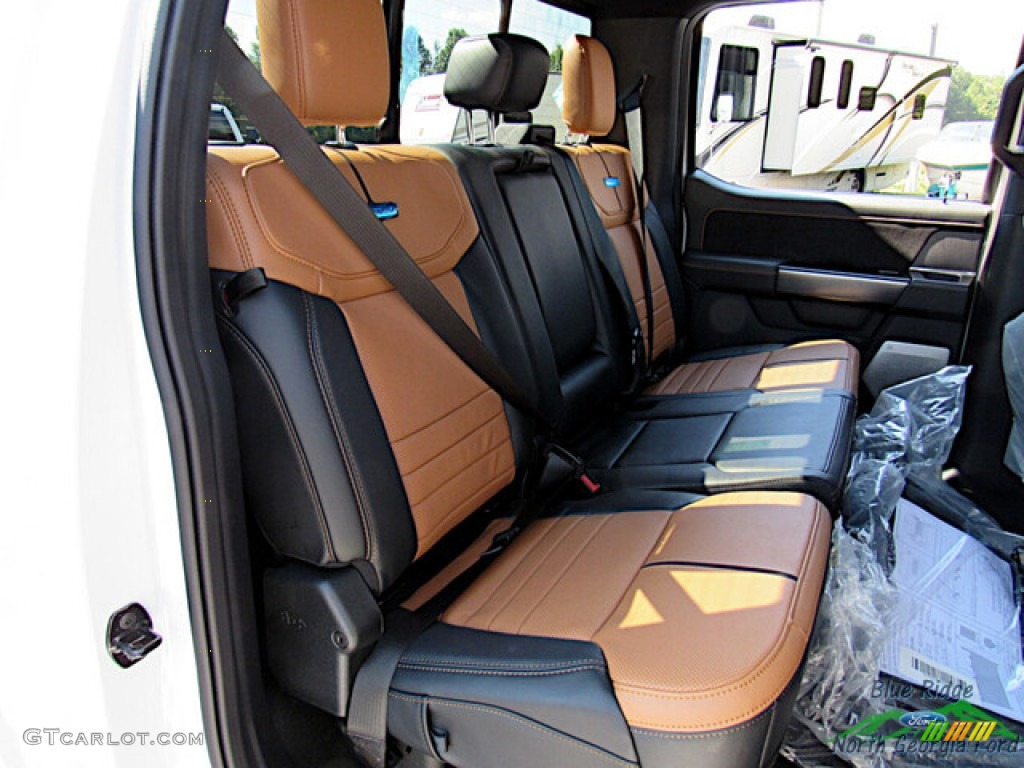 2023 Ford F250 Super Duty Platinum Crew Cab 4x4 Rear Seat Photo #146591780