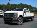 Star White Metallic Tri-Coat 2023 Ford F350 Super Duty King Ranch Crew Cab 4x4 Exterior