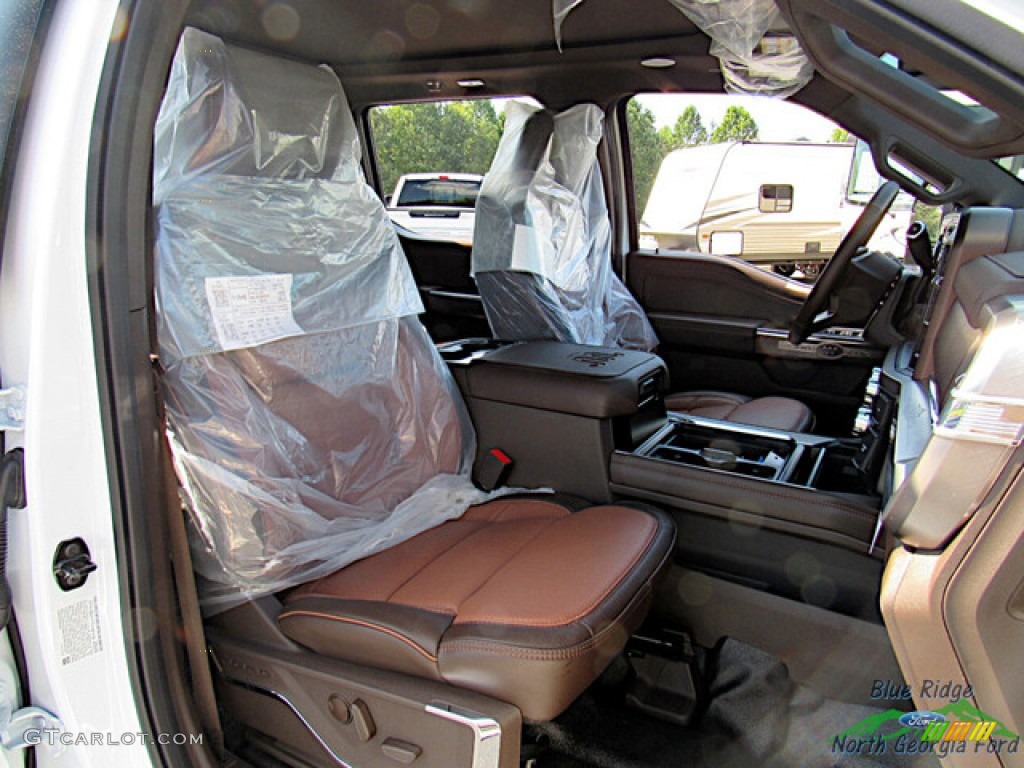 King Ranch Java Interior 2023 Ford F350 Super Duty King Ranch Crew Cab 4x4 Photo #146591983