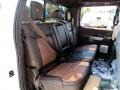 2023 Ford F350 Super Duty King Ranch Java Interior Rear Seat Photo