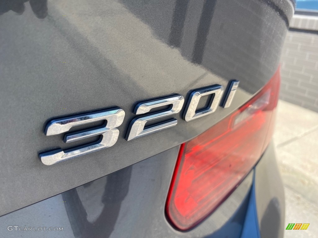 2014 3 Series 320i xDrive Sedan - Mineral Grey Metallic / Black photo #12