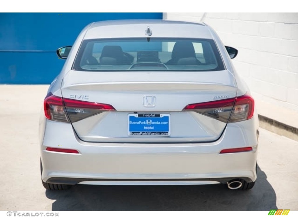 2024 Civic Sport Sedan - Lunar Silver Metallic / Black photo #5