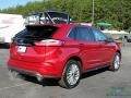 Rapid Red Metallic 2024 Ford Edge Titanium AWD Exterior