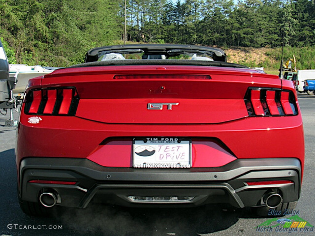 2024 Mustang GT Premium Convertible - Rapid Red Metallic / Black Onyx photo #4
