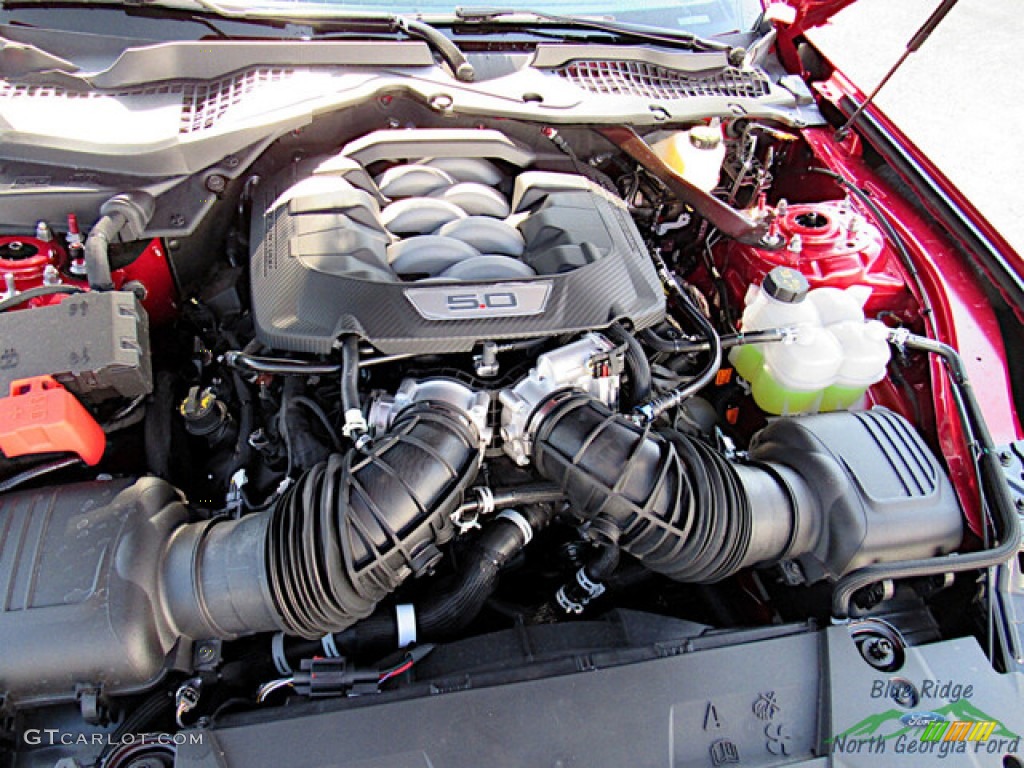 2024 Ford Mustang GT Premium Convertible 5.0 Liter DOHC 32-Valve Ti-VCT V8 Engine Photo #146592722